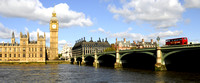 England . London . River Thames Scene .