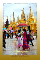 Myanmar . Swezigon Pagoda