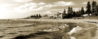 Cottesloe Beach WA Sepia 30x12